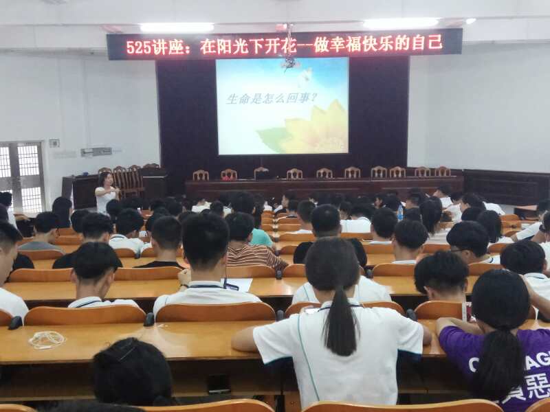 在阳光下开花——做幸福快乐的自己