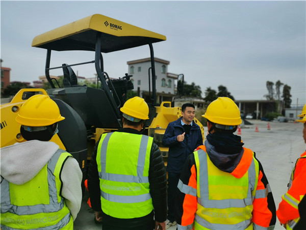 广州市道路养护中心南城养护所筑路机械操作基础培训班顺利结束